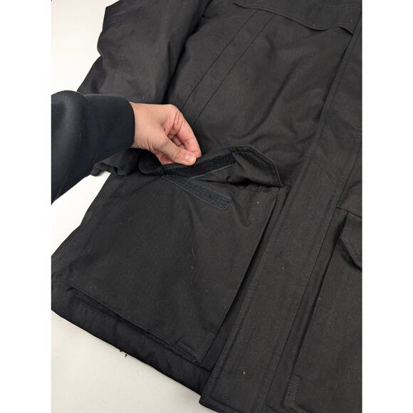 The North Face Youth L (14-16) 550 Hyvent Goose Down Black Parka - Picture 8 of 10